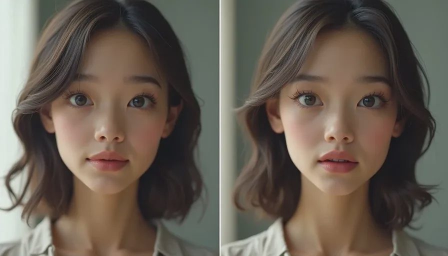 Flat Voice vs Intention-Driven Delivery Side-by-side comparison of flat AI voice delivery versus intention-driven performance on the same line