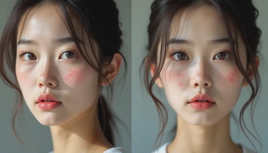 Accepting Attractive Face Drift – A Common Archive Mistake Side-by-side comparison of locked character reference versus an attractive but drifted face that was wrongly accepted